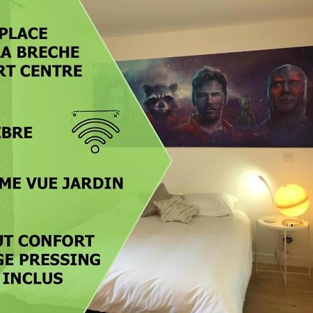 Apartamento Le Galaxy Centre La Breche Wifi Calme Vue Jardin Niort Exterior foto